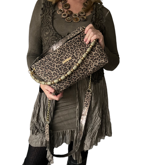 Moira BEIGE ANIMAL TAUPE No:30013