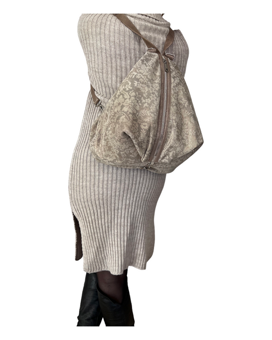 ATENNA  Beige gold flowers No:101310