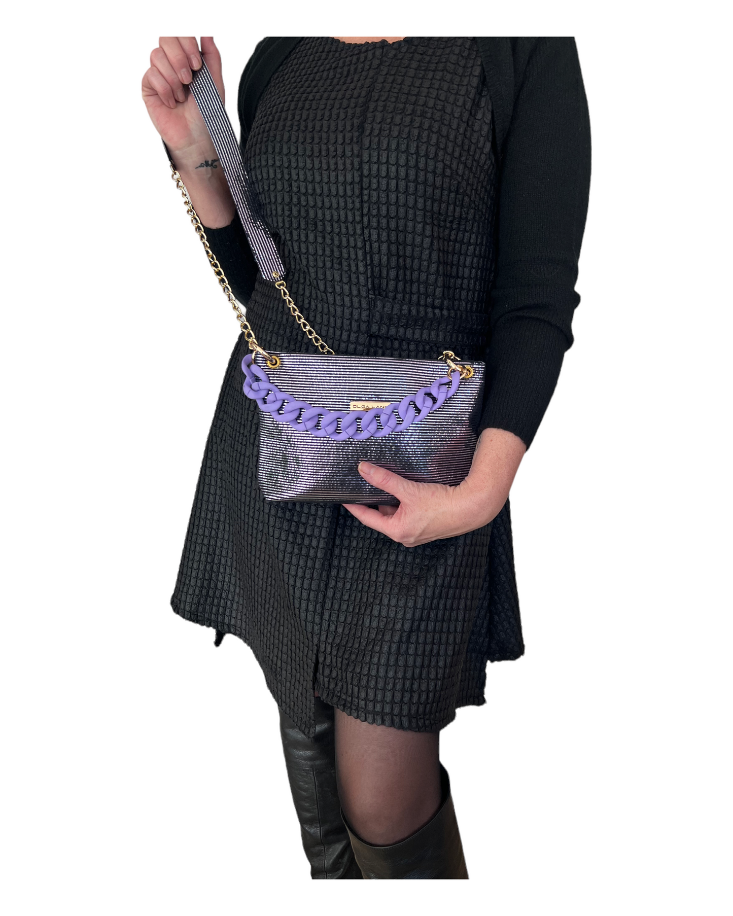 MOIRA S Lila stripe No:310004