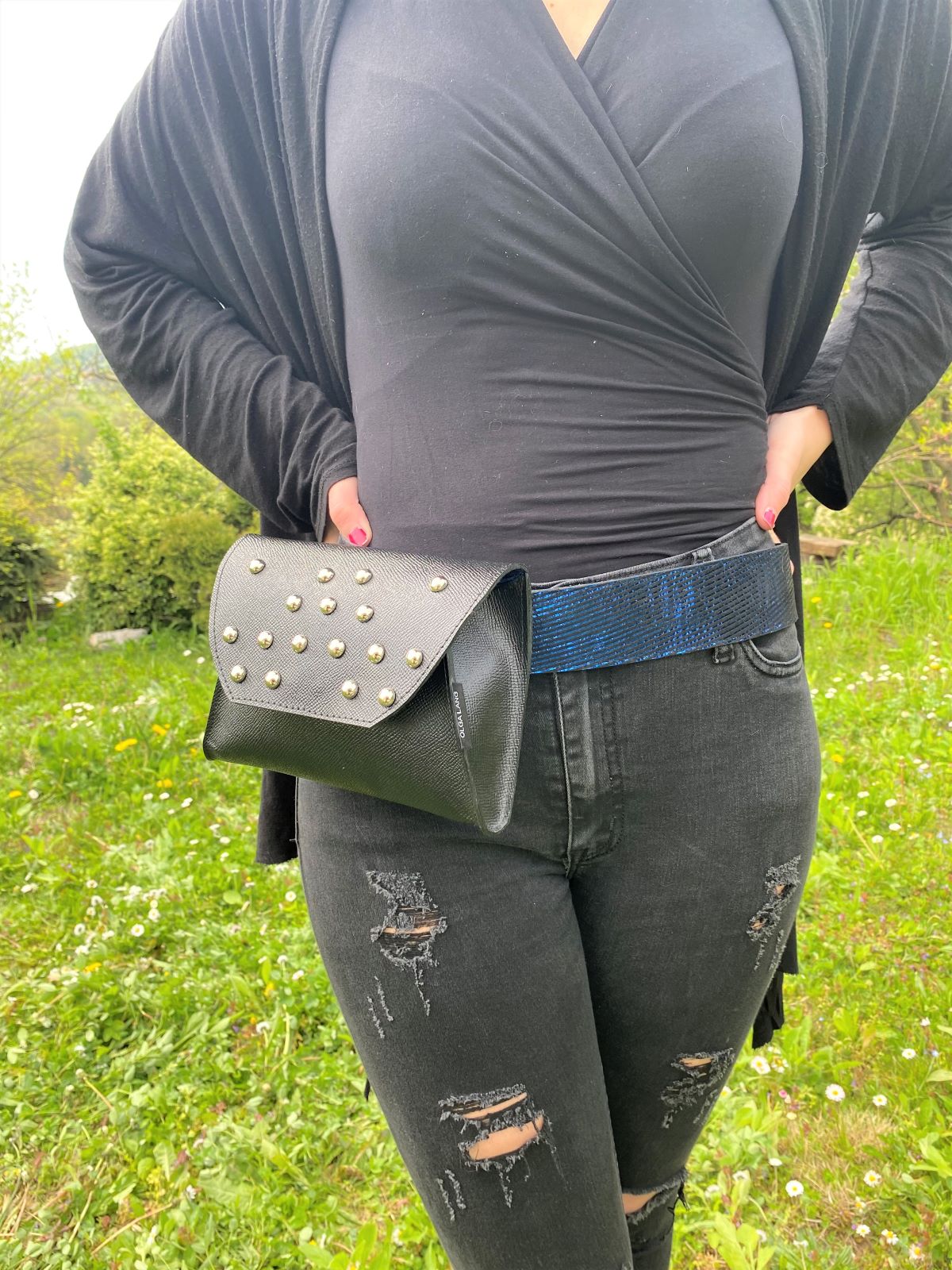 BELT BAG black zz no: 1022