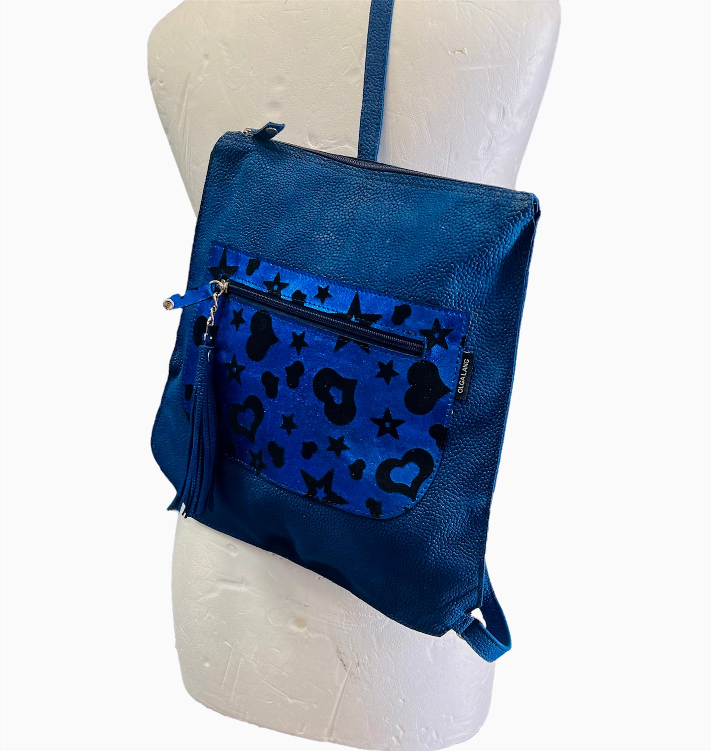 Copy of BENNY small backpack blue