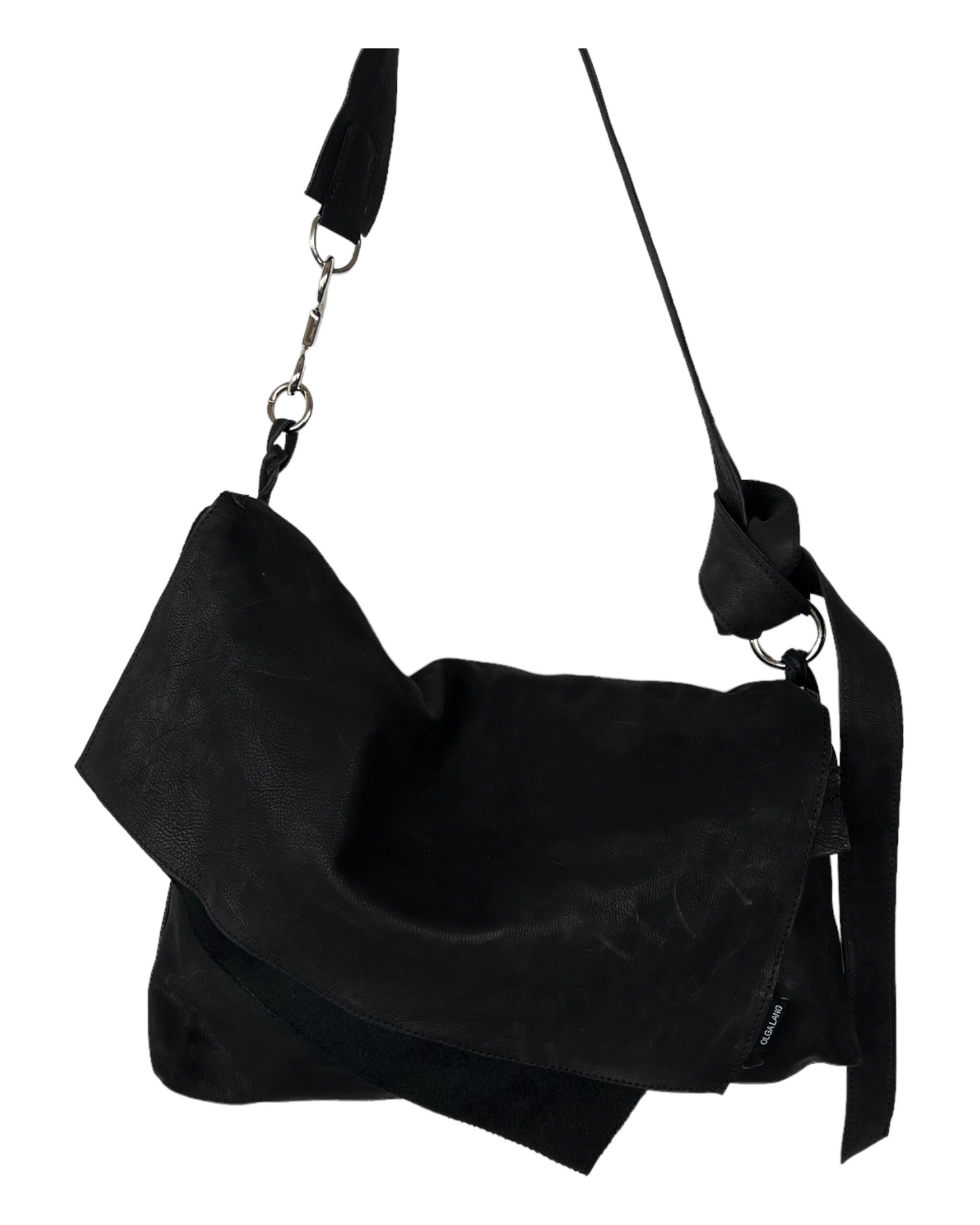 JUMBO BAG Black fur No: 110005