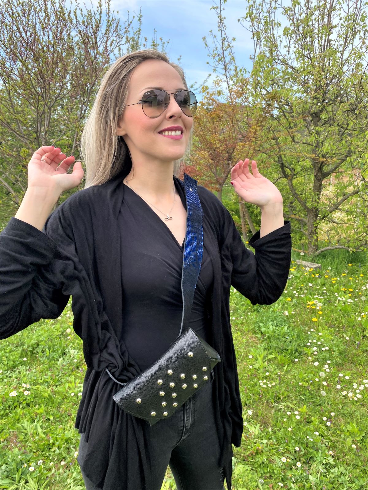 BELT BAG black zz no: 1022