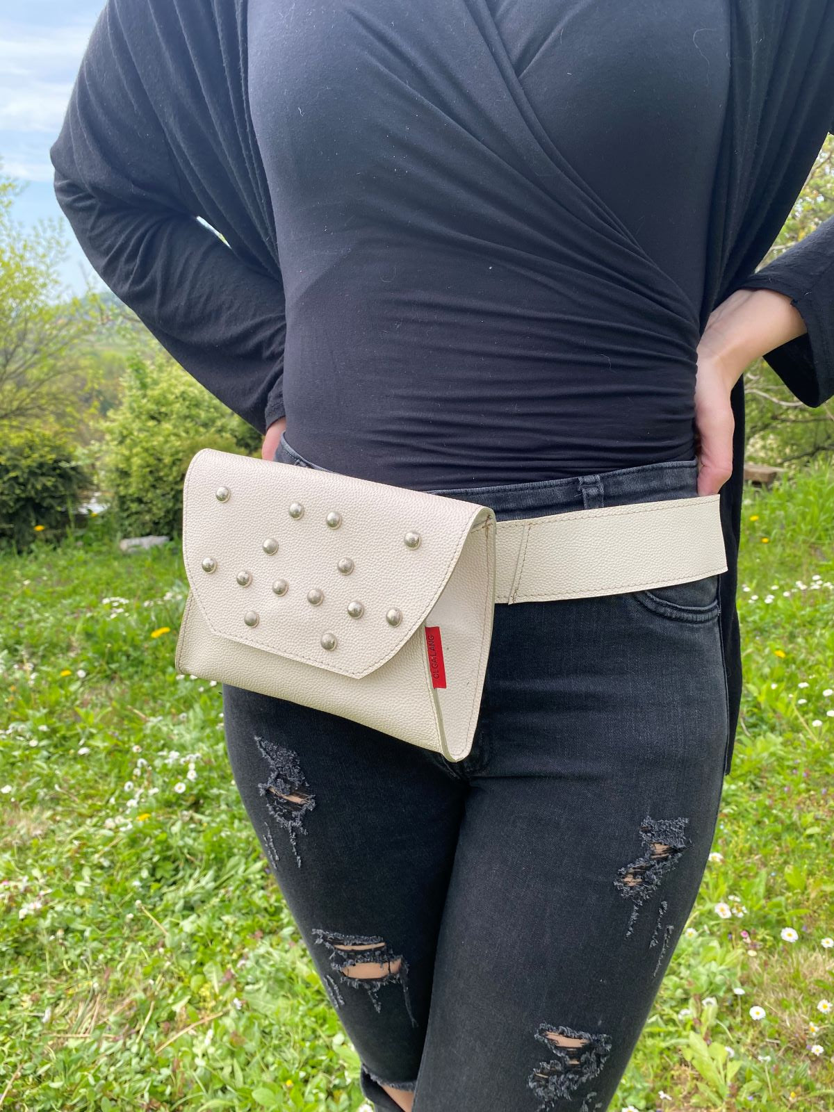 BELT BAG beige no: 1011