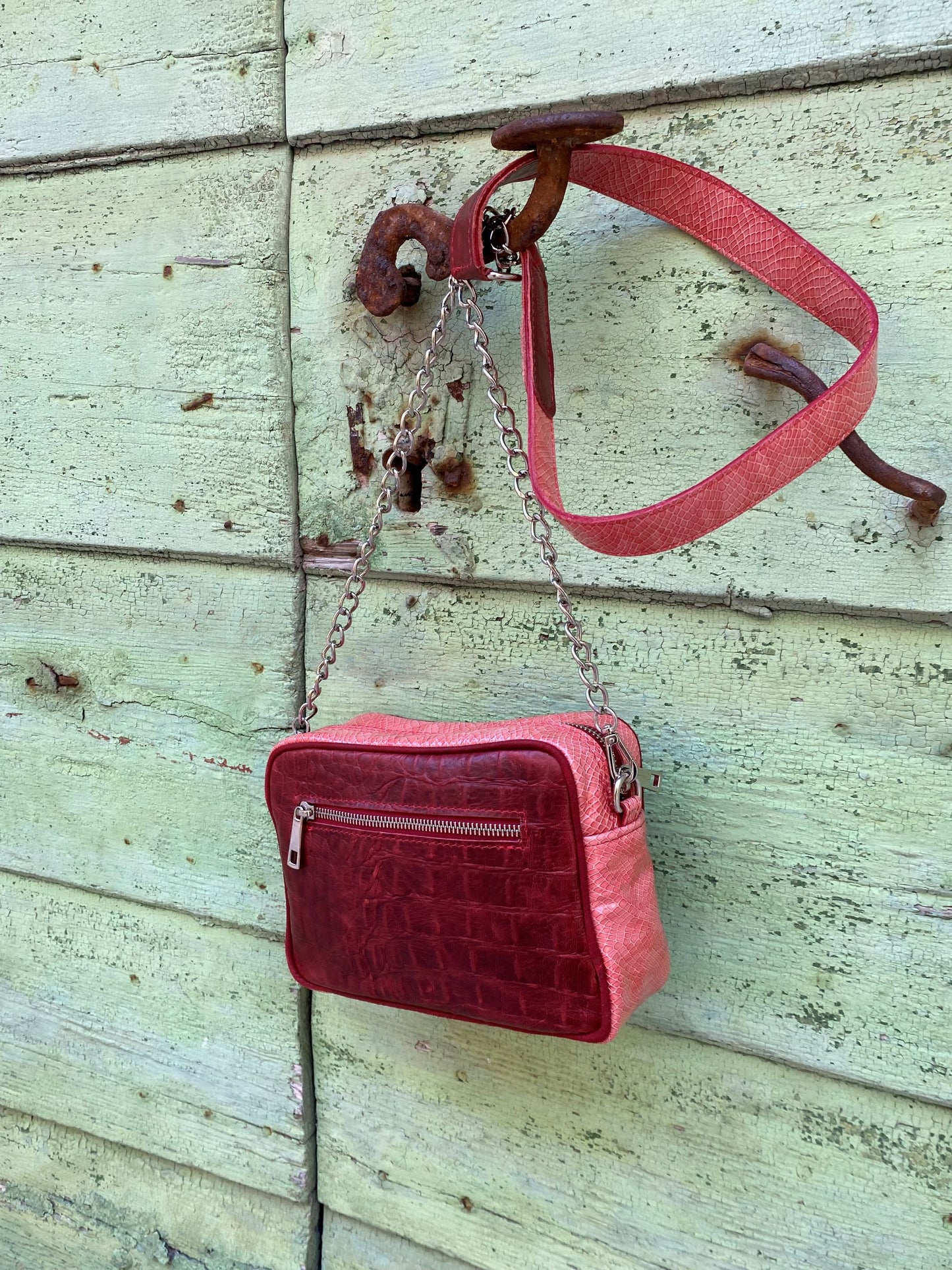 BEA camera bag Dark red No: 130