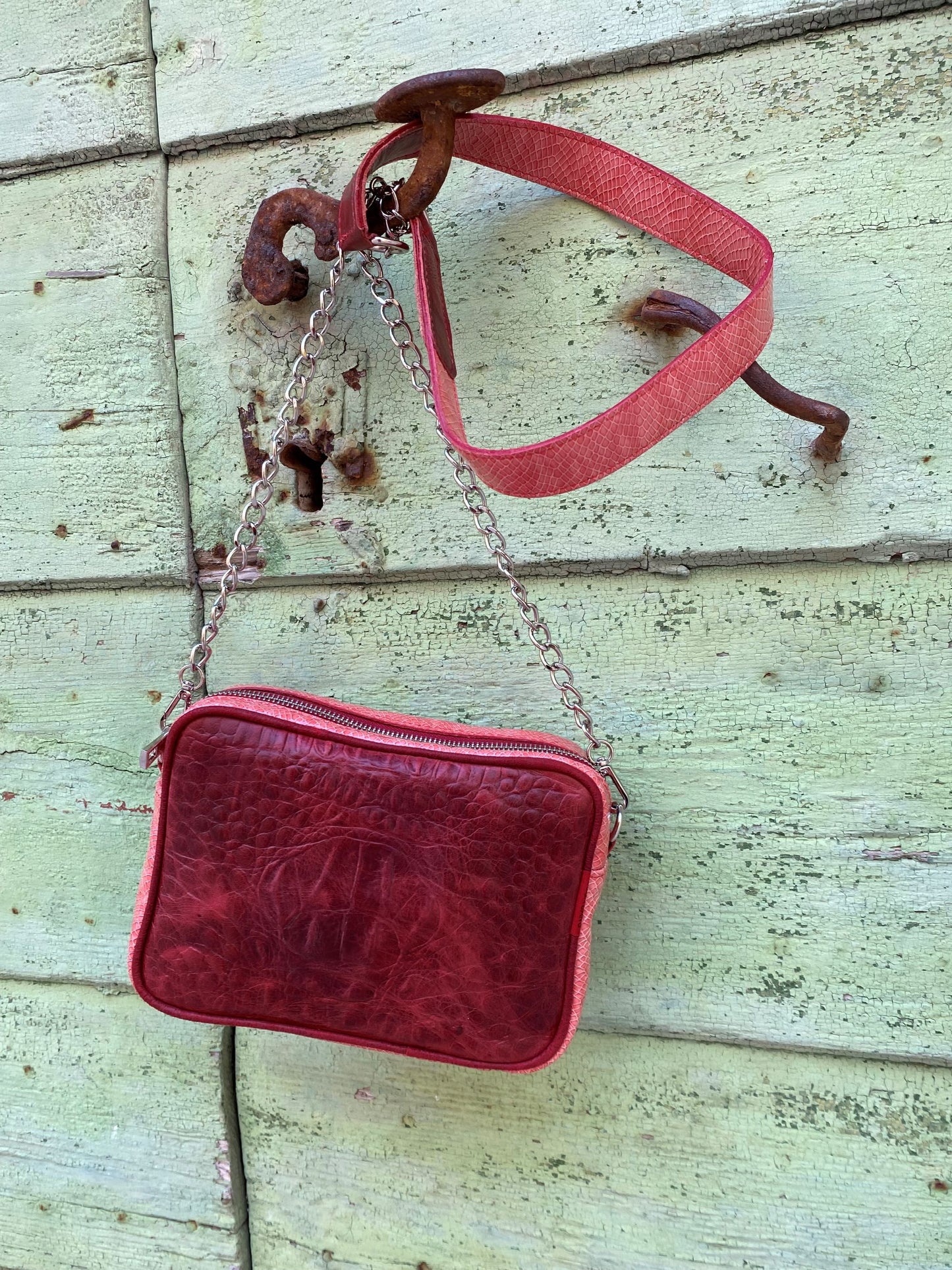 BEA camera bag Dark red No: 130