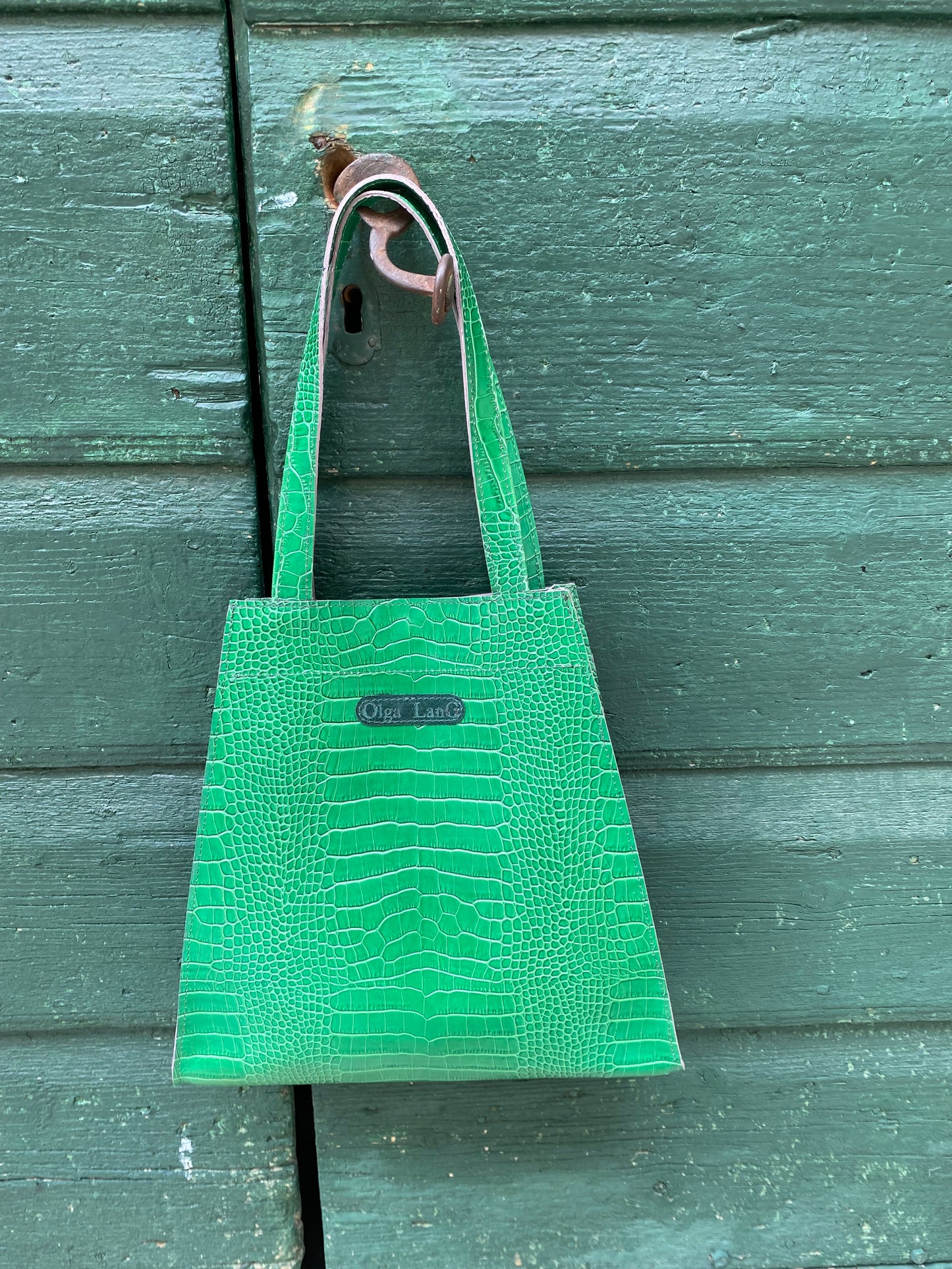 EMY L crocco green No: 80673