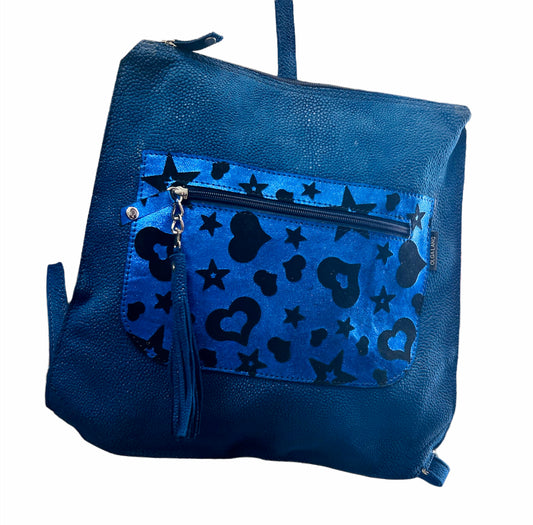 Copy of BENNY small backpack blue